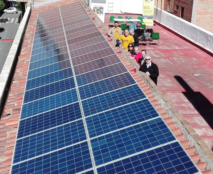Placas solare en los Hogares del Seminario de Lleida