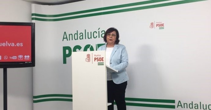 La senadora por el PSOE de Huelva Ana Pérez. 
