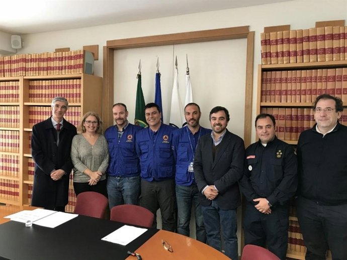 España colabora con Portugal en Protección Civil