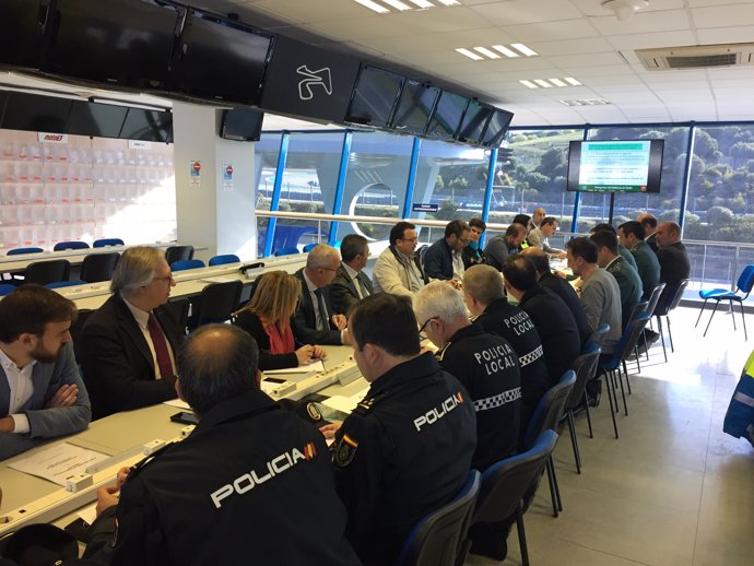 Reunión del Cecop del GP de Jerez