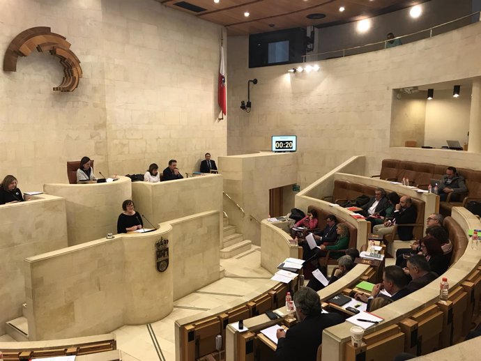 Verónica Ordóñez defiende la proposición de ley para el Estatuto ante el Pleno