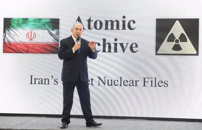 Netanyahu presentado pruebas del programa iraní para la bomba atómica