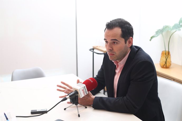 Entrevista al portavoz de Cs en la Comunidad de Madrid, Ignacio Aguado