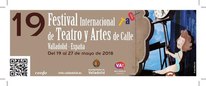 Tarjetón de promoción del TAC en los trenes 1-5-2018