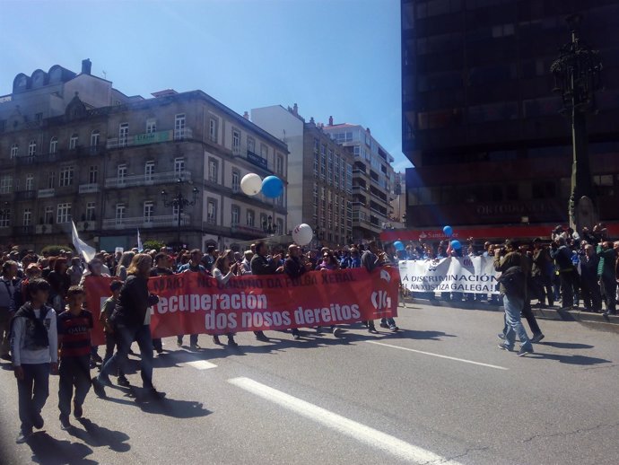  Manifestación Del 1 De Mayo De La CIG En Vigo                              