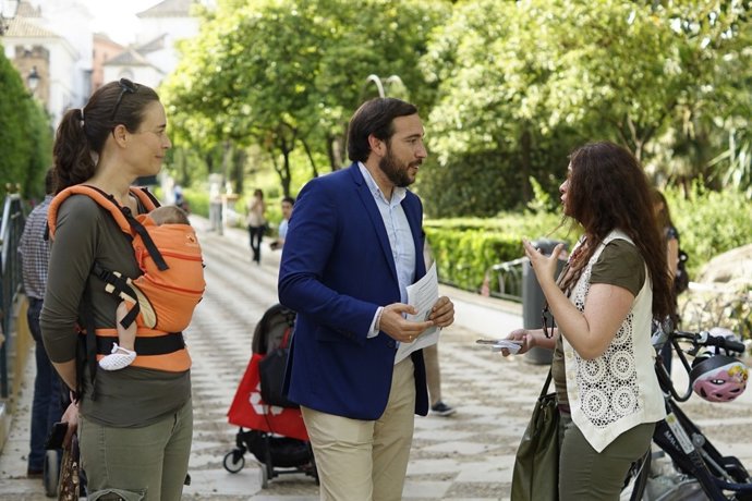 El portavoz adjunto de Ciudadanos en el Ayuntamiento, Francisco Moraga