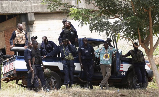 Policías de República Centroafricana