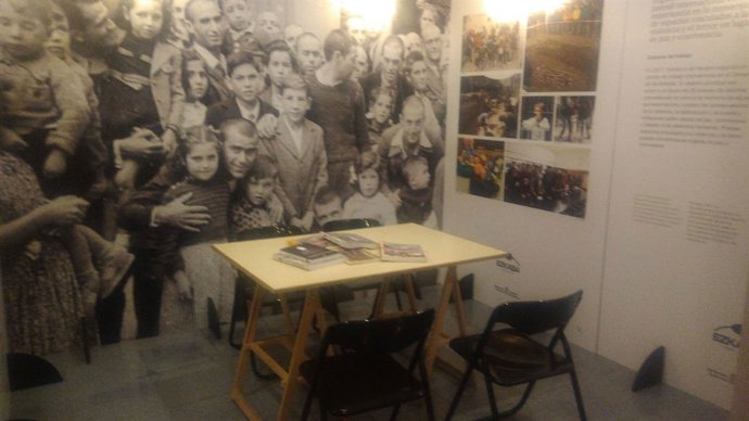 Una parte de la muestra 'Ezkaba 1938-2018'
