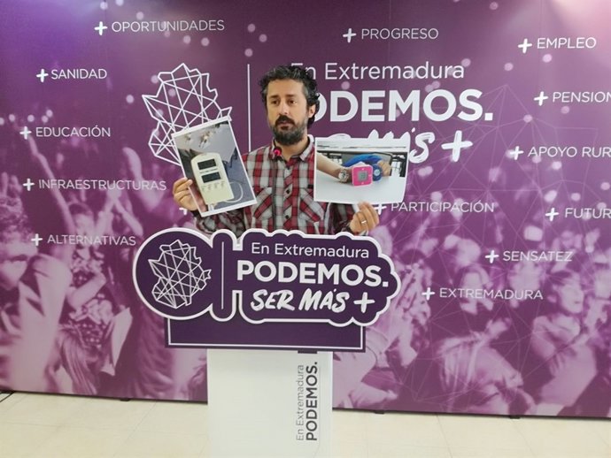 El diputado de Podemos Eugenio Romero