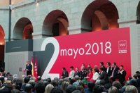 Garrido reivindica en el Dos de Mayo la consistencia de fondo de la sociedad madrileña más allá de "vaivenes políticos"