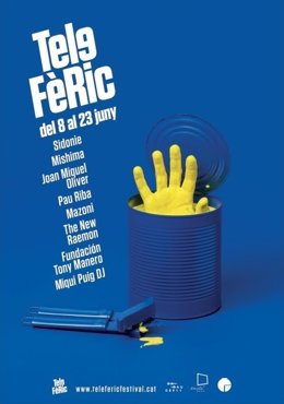 Cartell del Telefèric Fest de Badalona i Montgat