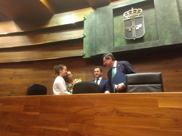 Pedro Sanjujo con Genaro Alonso.