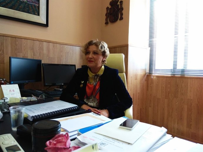 La presidenta de la Audiencia Provincial de Almería, Lourdes Molina