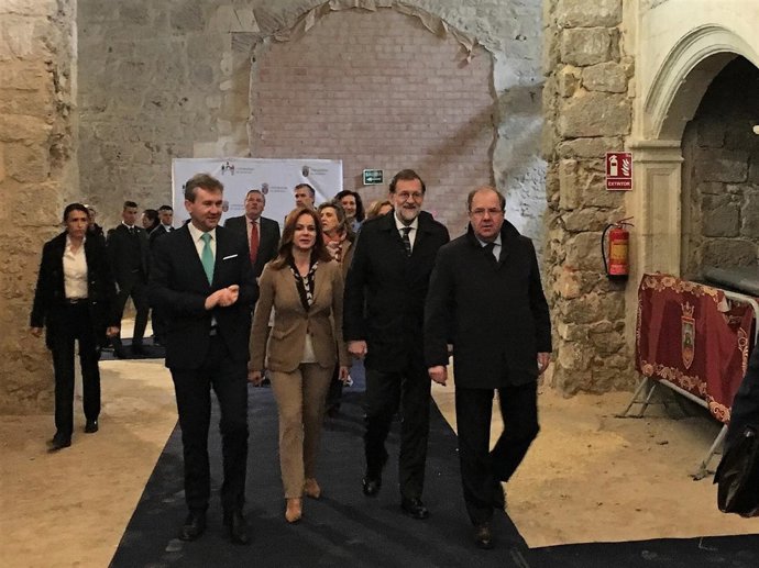 Valladolid.- Lacalle, Clemente, Rajoy y Herrera