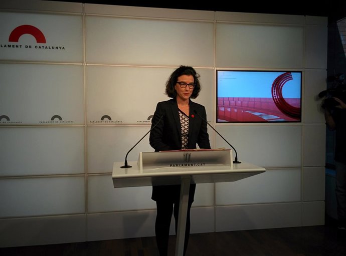 La portavoz del PSC en el Parlament, Eva Granados