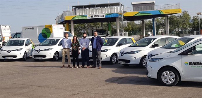 Emaya incorpora siete coches eléctricos a su flota