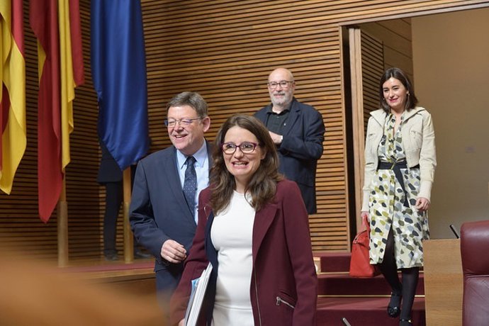 Ximo Puig y Mónica Oltra 