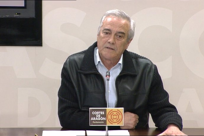 El portavoz del PSOE Aragón, Javier Sada. 