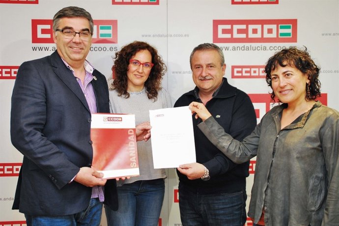 Rueda de prensa de CCOO sobre atención primaria