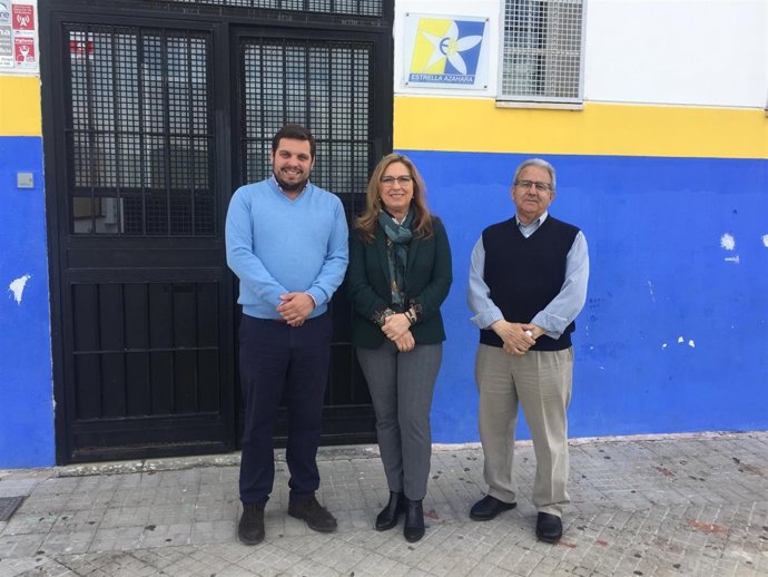 Luna, durante el encuentro mantenido