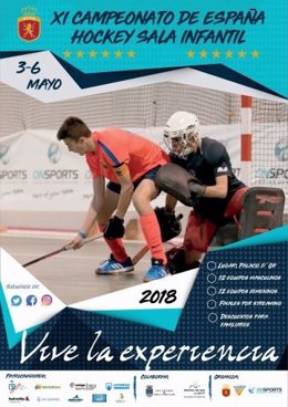 Cartel anunciador del XI Campeonato de España de Hockey Sala