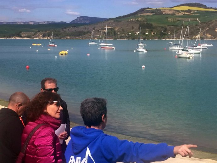 En el acto de esta mañana.