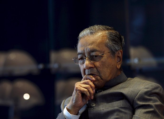 El ex primer ministro malasio Mahathir Mohamad