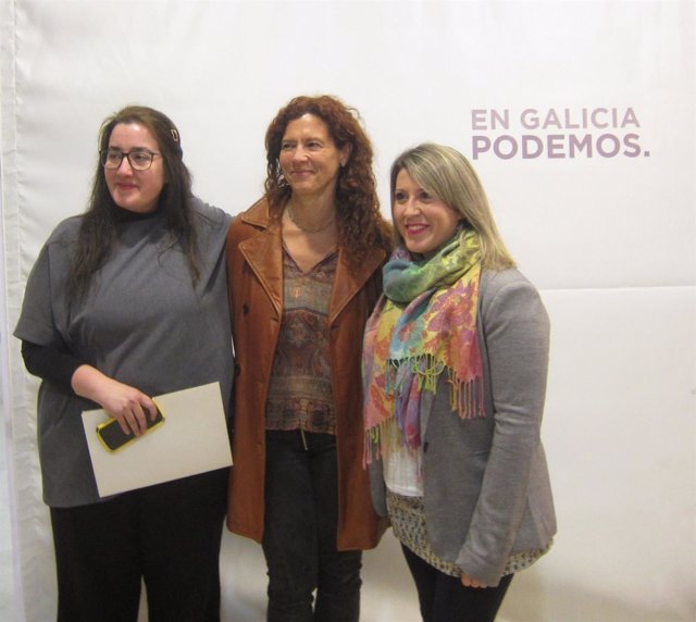 Natalia Prieto, Julia Torregrosa y Carmen Santos