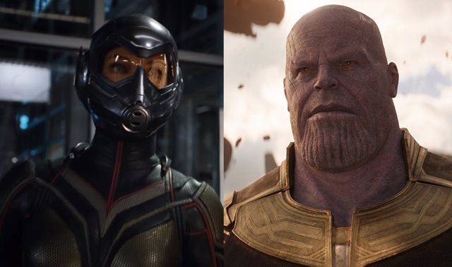 Ant-Man y la Avispa y Thanos