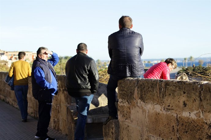 Turistas en Dalt Murada