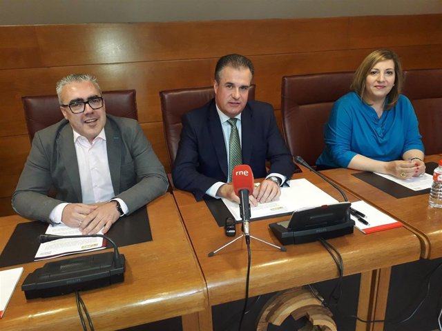 Pedro Hernando, Francisco Ortíz y Rosa Valdés 