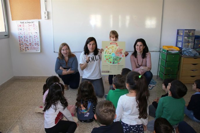 Alumnos del CEIP Pràctiques