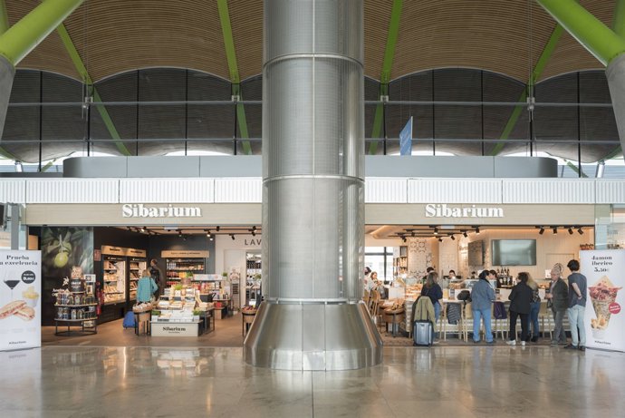 Sibarium Delicatessen en el aeropuerto de Madrid Barajas