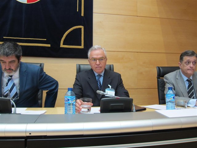 Imagen de la comparecencia, 3-5-18