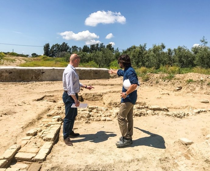Restos de la alquería almohade de Coria