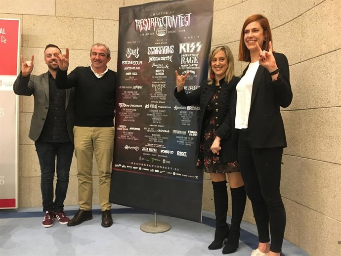 Presentación del Resurrection Fest