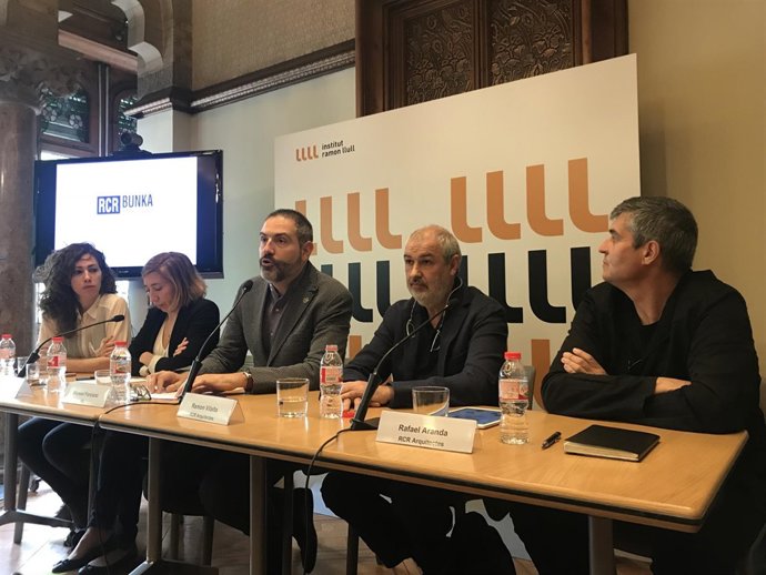 E.Ortega, P.Núñez, M.Forcano, R.Vilalta y R.Aranda (RCR)