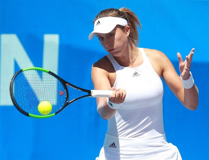 Paula Badosa en el torneo de Villa de El Espinar