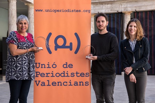 De izquierda a derecha: Lucía Lagunes, Germán Caballero y Noa de la Torre 