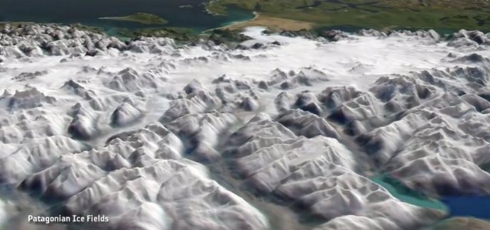 Declive de los glaciares patagónicos
