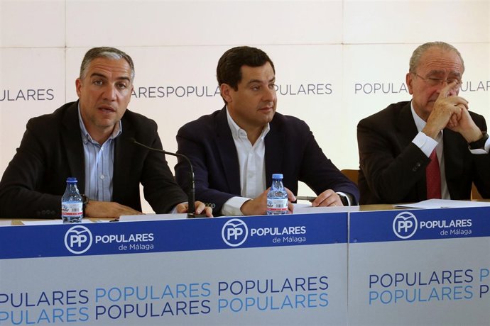 MLG 03-05-2018.-El presidente del PP-A Juanma Moreno Bonilla junto al presidente