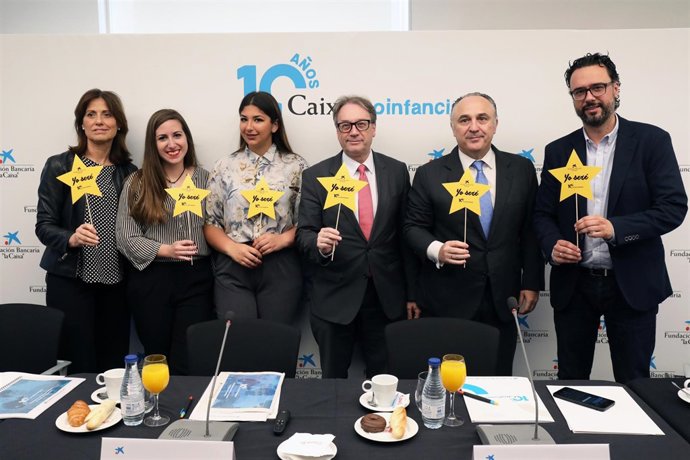 Rueda de prensa balance de los 10 años de Caixa Proinfancia 