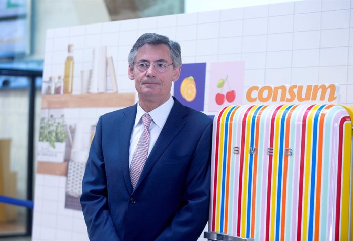 El director general de Consum, Juan Luis Durich, en imagen de archivo
