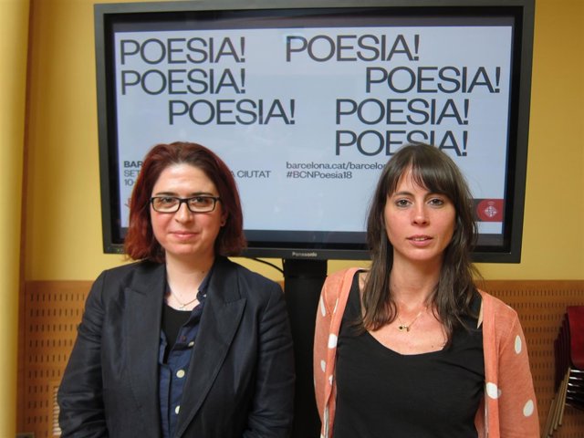 Las directoras del festival A. Gregori y M. Calaf