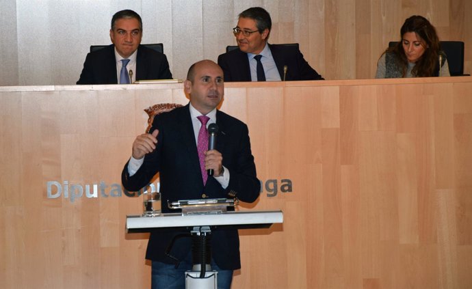 Francisco Conejo portavoz del PSOE en la diputación