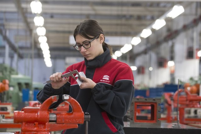 Estudiante de la escuela de Seat