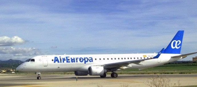 Avión de Air Europa Express