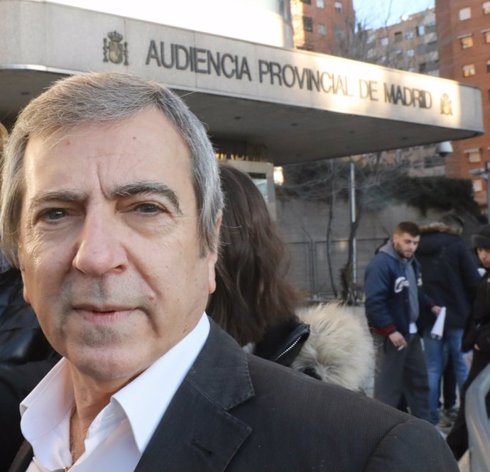 Ginés Jiménez en el inicio del juicio por el Caso Bloque