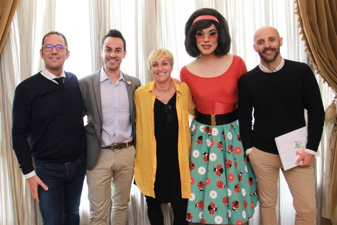 Eloi Morte, Juan P.Julià, Sharonne y Ferran Poca