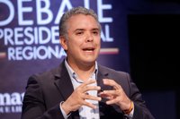 El político colombiano Iván Duque denuncia un intento de atentado en su contra